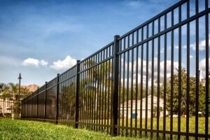 A gorgeous aluminum fence near Nicholasville, Kentucky (KY)