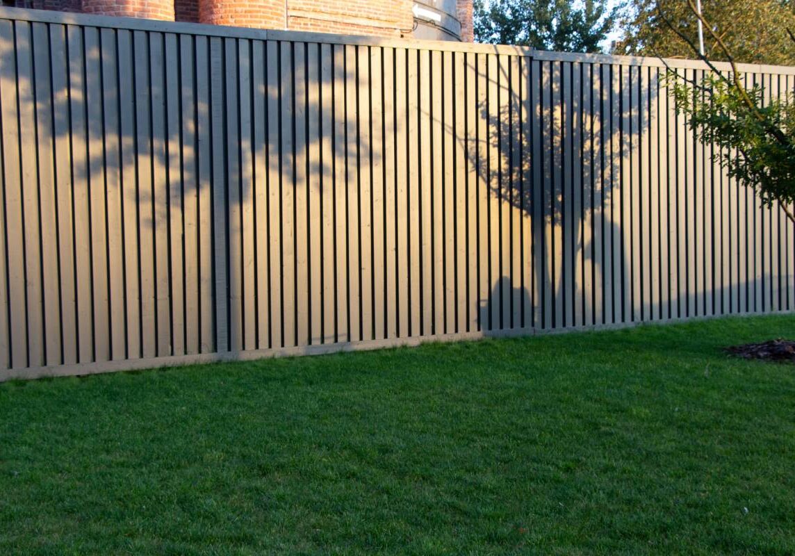 A privacy fence near a business in Central Kentucky (KY)